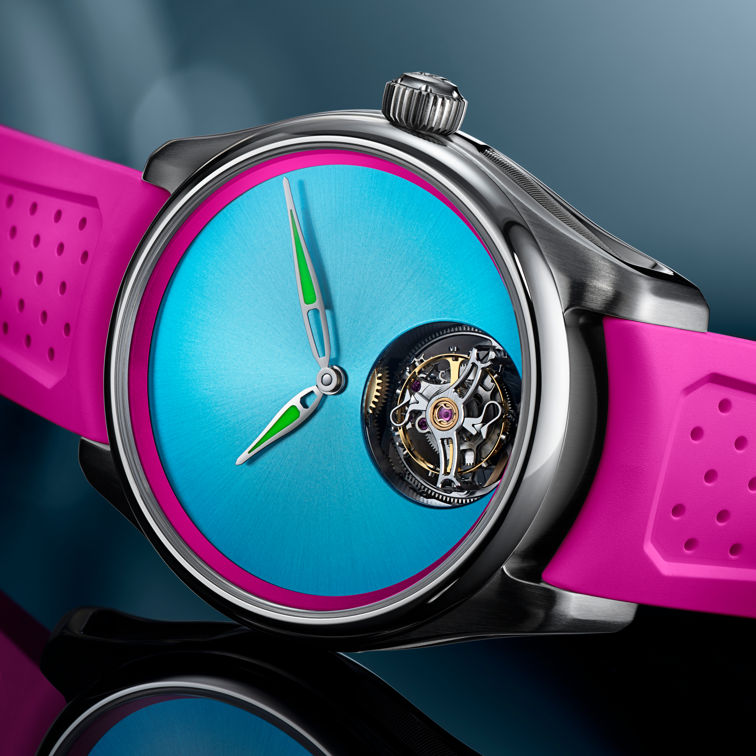 Bucherer Exclusive: H. Moser & Cie. Pioneer Tourbillon Miami